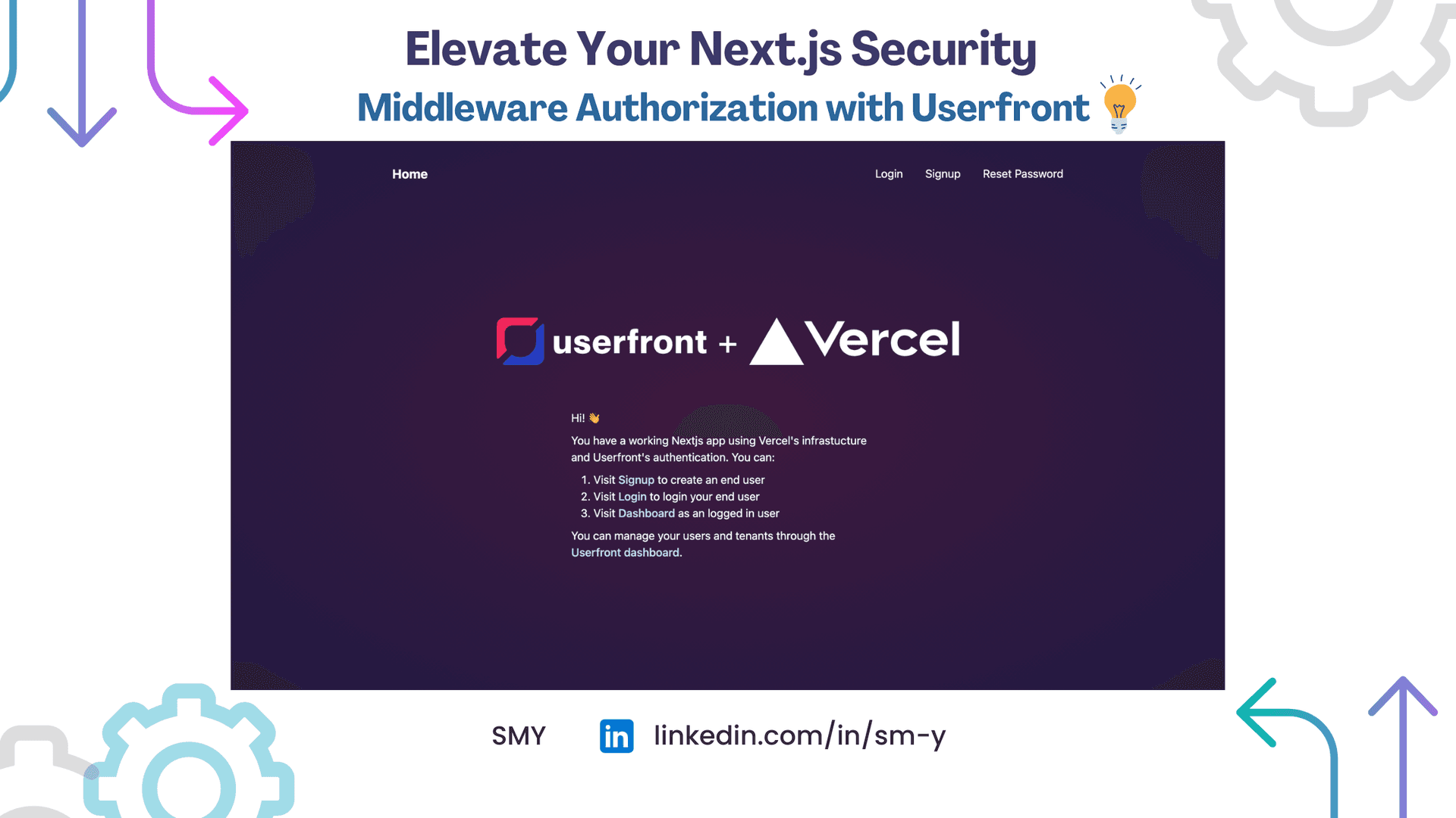 Secure your Next.js app with Userfront middleware authorization for robust IAM solutions. Protect user data and streamline authentication practices